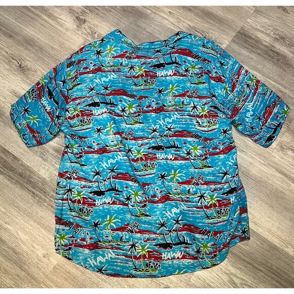 Hawaiian vintage‎ FUBU men’s button down shirt size M - Picture 4 of 4